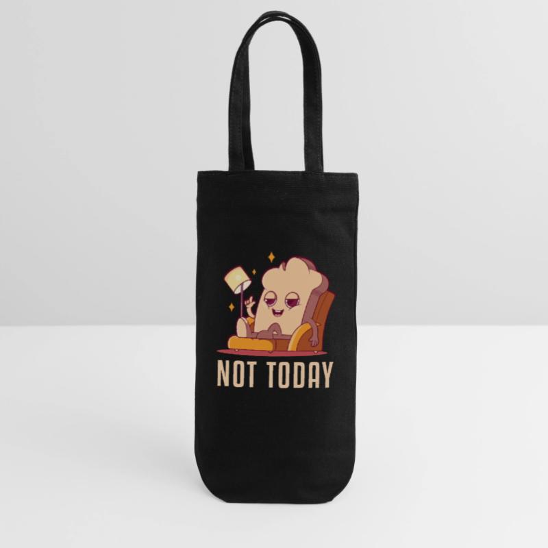 Not Today Bread Maker Bread Dough Bread Queen Gift Bag for Bottles