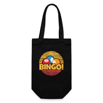 Amateur de bingo professionnel rétro Daubers - Sac à bouteille - noir - Devant