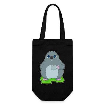 Taupe Café Tassee - Sac à bouteille - noir - Devant