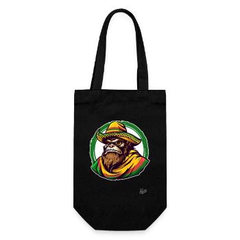Sasquatch Bigfoot mexicain avec sombrero - Sac à bouteille - noir - Devant