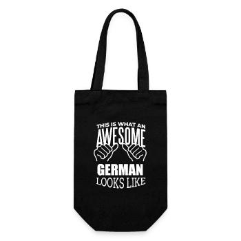Germany Germany Germany - Gift Bag for Bottles - black - Front