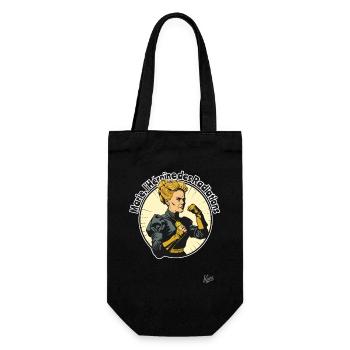 Marie - L’héroïne des radiations - Sac à bouteille - noir - Devant