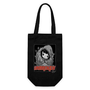 Tore Jacket Girls: Unbroken Spirit - Gift Bag for Bottles - black - Front