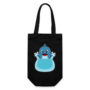 Bassin d’eau du dauphin - Sac à bouteille - noir - Devant