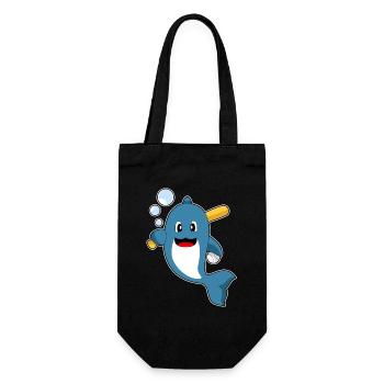 Batte de baseball Dolphin Baseball - Sac à bouteille - noir - Devant
