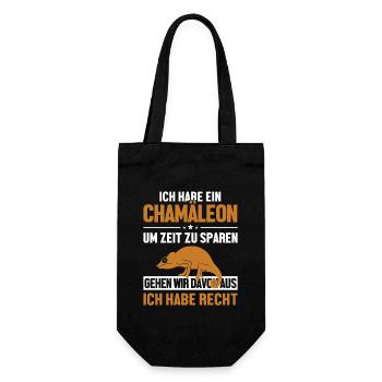 Chamäleonbesitzer hat immer Recht Veiled Panther - Sac à bouteille - noir - Devant