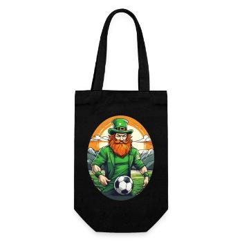 Football Trèfle de la Saint-Patrick - Sac à bouteille - noir - Devant