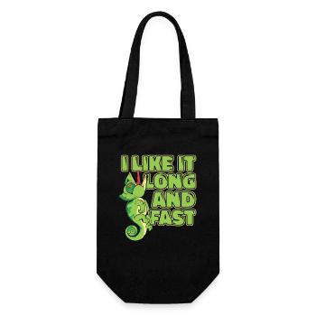 J’aime bien long et rapide Voiled Panther Lover - Sac à bouteille - noir - Devant