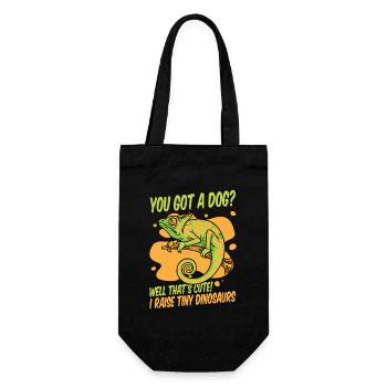 J’élève de minuscules dinosaures Amateur de panthère voilée - Sac à bouteille - noir - Devant
