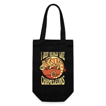 Juste comme Chameleons Voiled Panther Lover - Sac à bouteille - noir - Devant