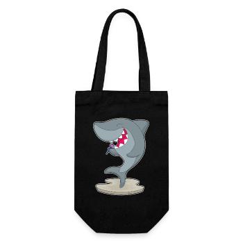 Fléchette de requin - Sac à bouteille - noir - Devant