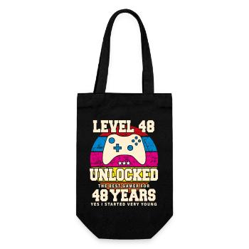 Original 1976 48 ans Niveau 48 Débloquer - Sac à bouteille - noir - Devant