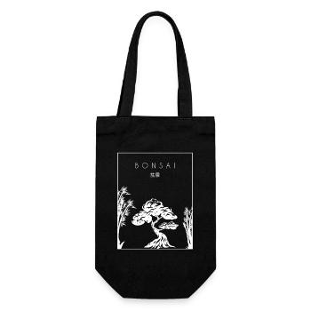 Bonsai Chinese Hanzi Penjing Indoor Bonsai - Gift Bag for Bottles - black - Front