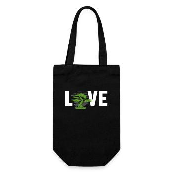 Bonsai Love Indoor Bonsai Bonsai Pots Penjing - Gift Bag for Bottles - black - Front