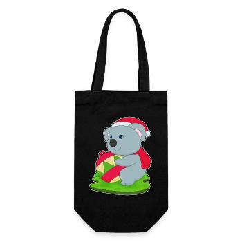 Cloche de Noël Koala - Sac à bouteille - noir - Devant