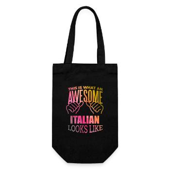 Italie - Sac à bouteille - noir - Devant