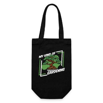 Mon genre de jardinage Pots à bonsaï Penjing - Sac à bouteille - noir - Devant