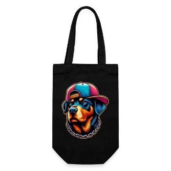 Chien - Sac à bouteille - noir - Devant