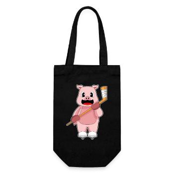 Pig Bâton de Hockey Sur Glace - Sac à bouteille - noir - Devant
