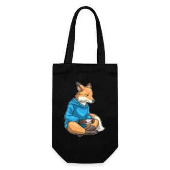 Fox Gamer Controller - Gift Bag for Bottles - black - Front