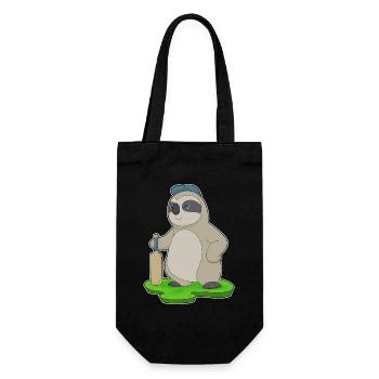 paresseux cricket batte de cricket - Sac à bouteille - noir - Devant