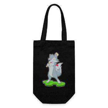 Wolf Cricket Cricket Bats - Gift Bag for Bottles - black - Front