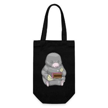 Gâteau Mole - Sac à bouteille - noir - Devant