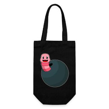 Worm Bowling Boule de bowling - Sac à bouteille - noir - Devant