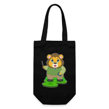 École du Maître Lion Pointeur de Bâtons - Sac à bouteille - noir - Devant