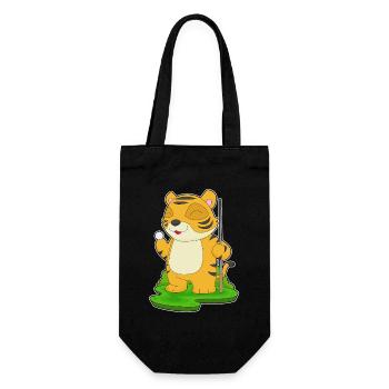 Tiger Billiard Queue - Geschenkbeutel für Flaschen - Schwarz - Vorne