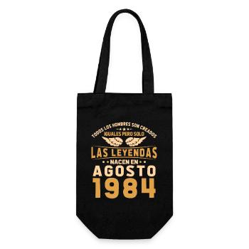 Die Legenden August 1984 - Geschenkbeutel für Flaschen - Schwarz - Vorne