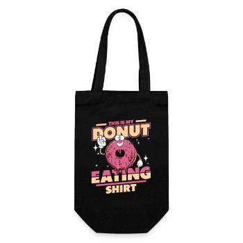 C’est mon beignet de vêtements mangeant des beignets glacés - Sac à bouteille - noir - Devant