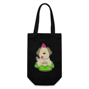 Gâteau d’anniversaire pour chien - Sac à bouteille - noir - Devant