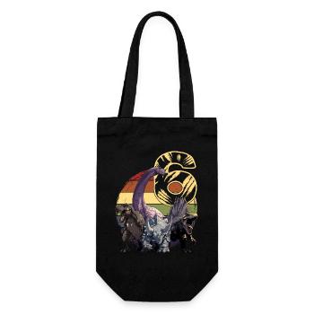 Cool dinosaure 6 ans 6e cadeau d’anniversaire - Sac à bouteille - noir - Devant