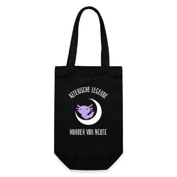 Die Wunder von Heute - Geschenkbeutel für Flaschen - Schwarz - Vorne