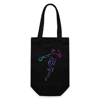 Prisonball Jeu d’équipe Joueur de ballon chasseur - Sac à bouteille - noir - Devant