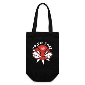 Je tremperais ce joueur de jeu d’équipe Prisonball - Sac à bouteille - noir - Devant