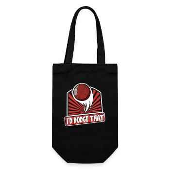 I'd That Team Game Prisonball Player Dodgeball - Gift Bag for Bottles - black - Front