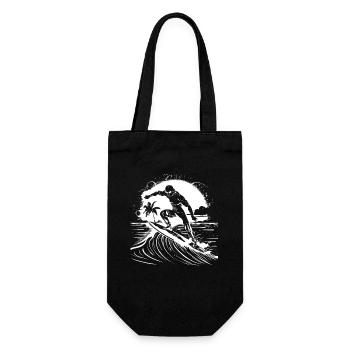 Graphisme Surfer - Sac à bouteille - noir - Devant