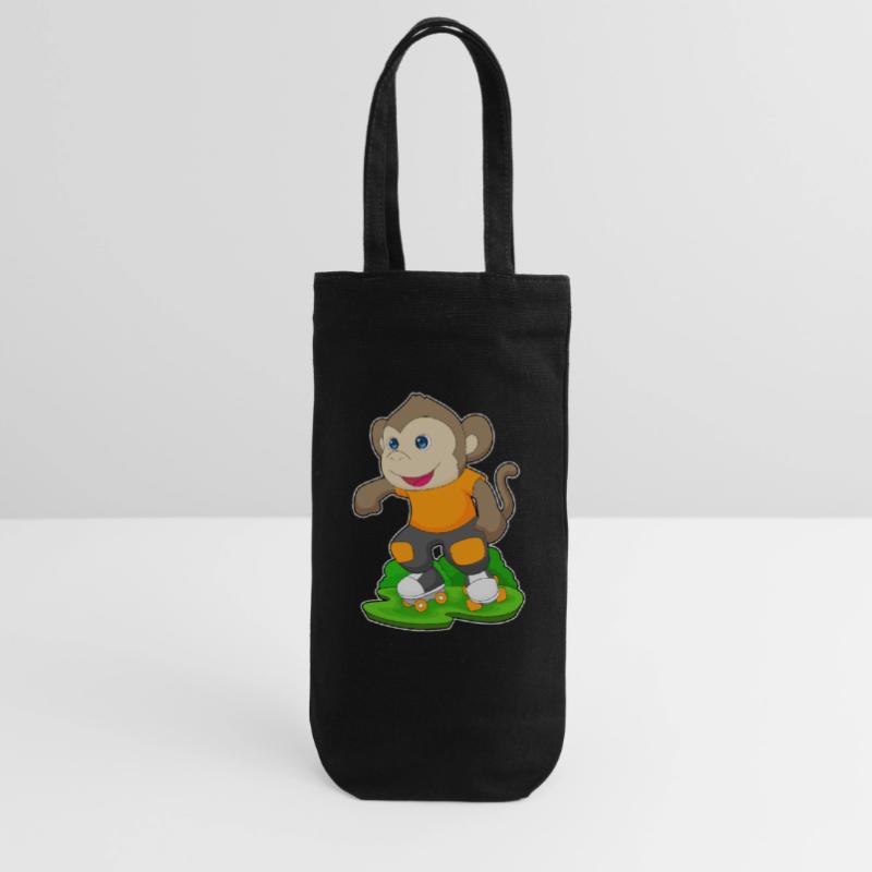 Monkey Rollers Rollers Rollers Sac à bouteille
