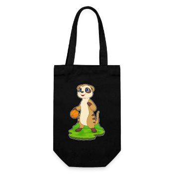 Meerkat Basketteur Basketteur - Sac à bouteille - noir - Devant