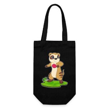 Meerkat Table Tennis Table Tennis Racket - Gift Bag for Bottles - black - Front