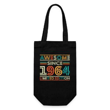 Impressive since 1964 - Gift Bag for Bottles - black - Front