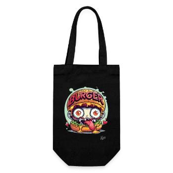 Zombie Burger: For the undead with an appetite - Gift Bag for Bottles - black - Front