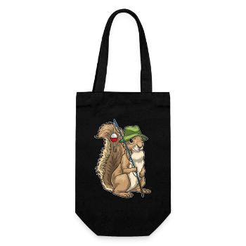 Pêche à la canne à pêche Squirrel Angler - Sac à bouteille - noir - Devant