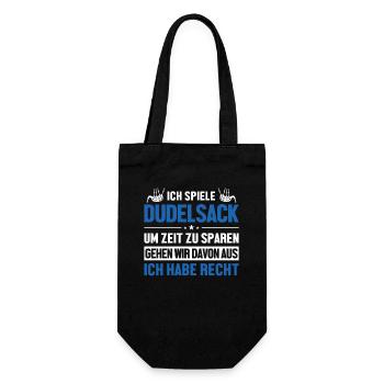 Dudelsackspieler hat immer Recht Blowpipe Player - Sac à bouteille - noir - Devant