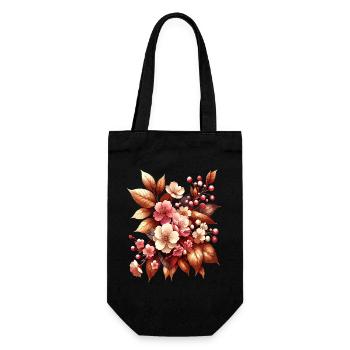 Bouquet bohème Fleur d’automne Magie - Sac à bouteille - noir - Devant