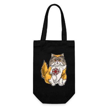 Persian Cat Poker Jetons de poker - Sac à bouteille - noir - Devant