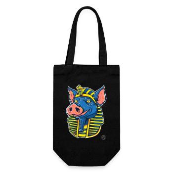 Pharaon Cochon - Sac à bouteille - noir - Devant