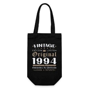 Vinatge 1994 Cadeau d’anniversaire - Sac à bouteille - noir - Devant
